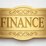 a signed carved from solid gold that reads "FINANCE"
